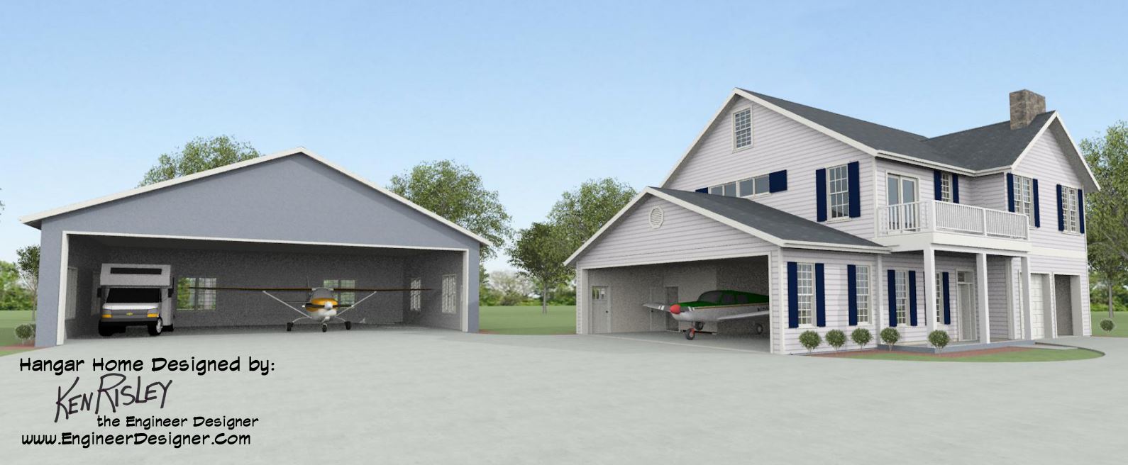 When Considering A Hangar Home Design These Points Should Be Kept In